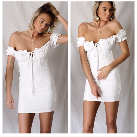 Smocked Mini Dress - Picture 3 of 4